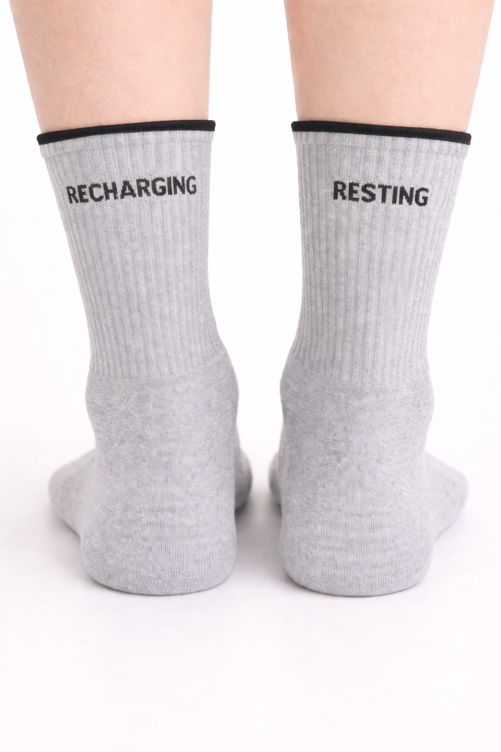 Bamboo House Socks-Grey