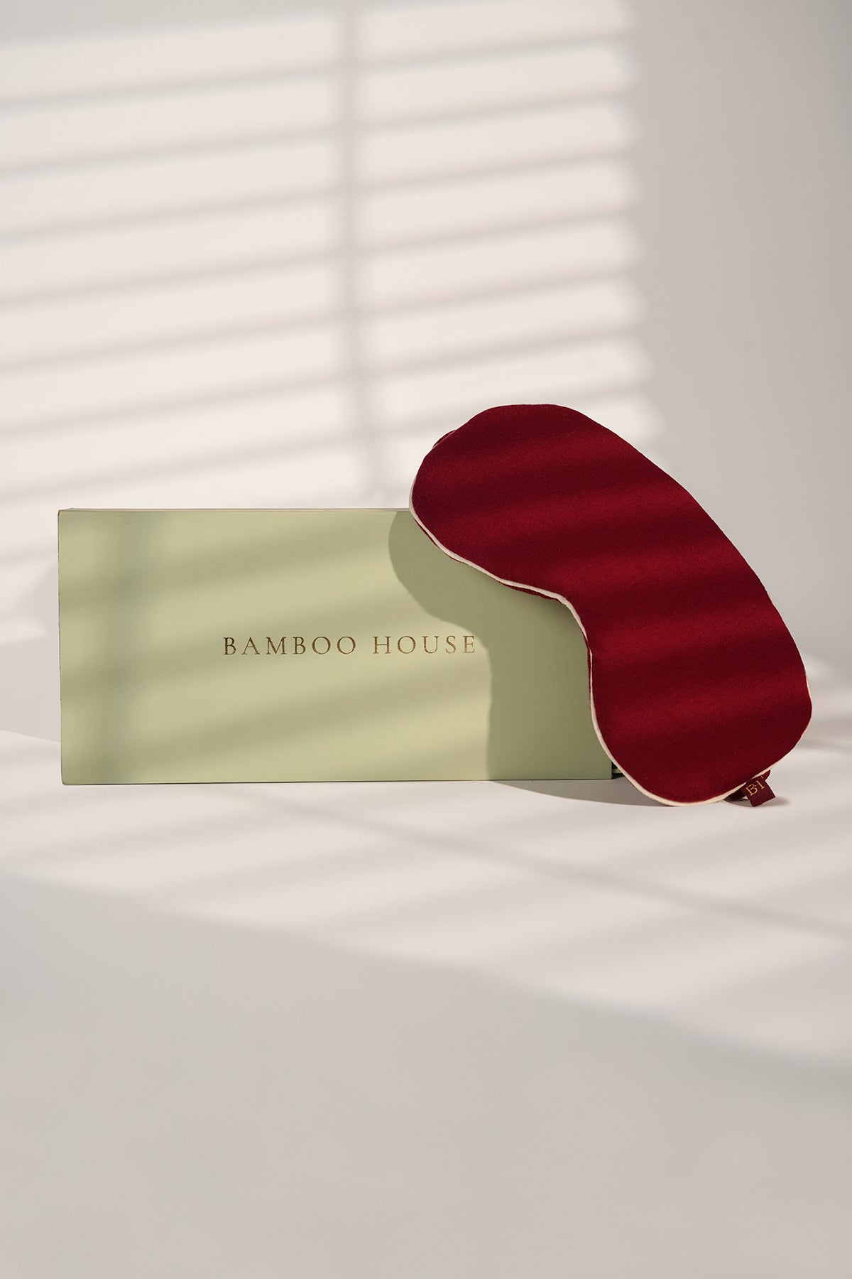 Bamboo Sleep Mask-Merlot