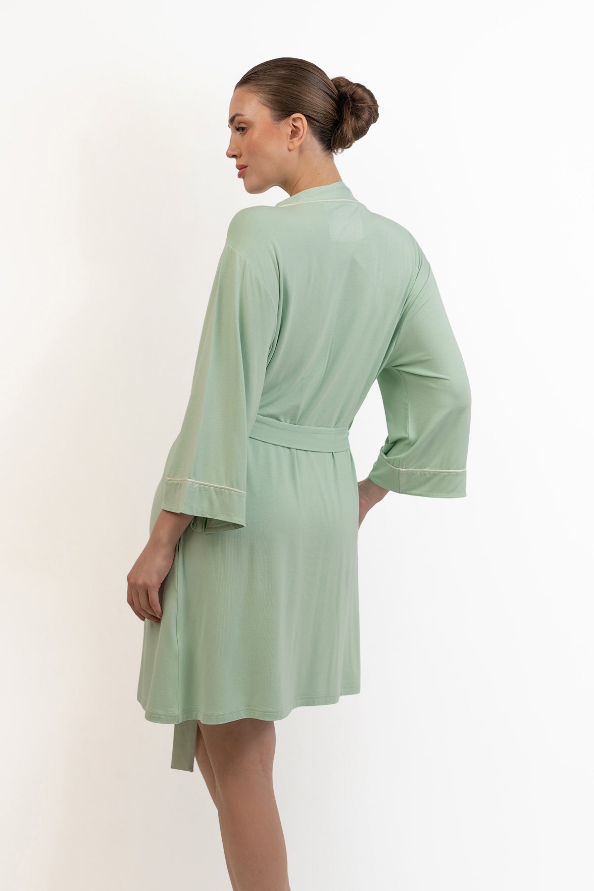 Women’s Bamboo Robe-Bh Green