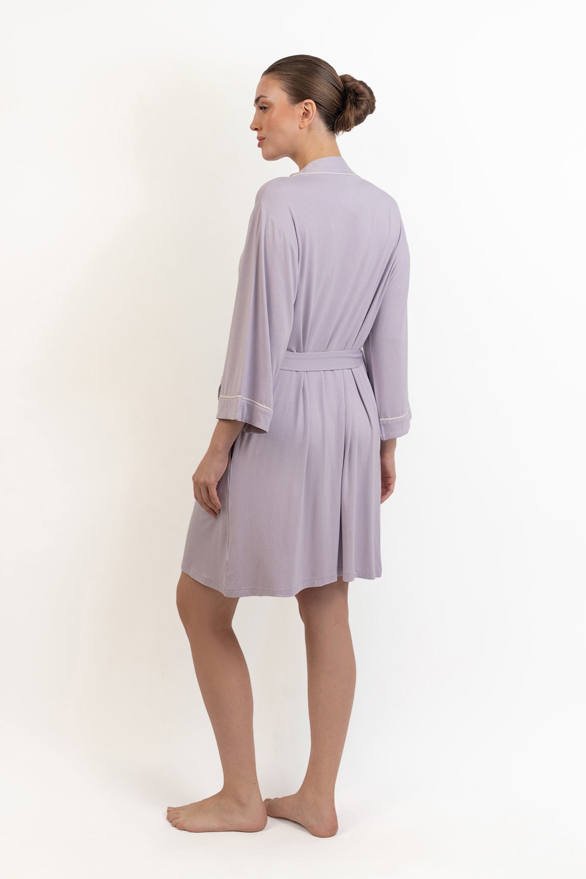 Women’s Bamboo Robe-Purple