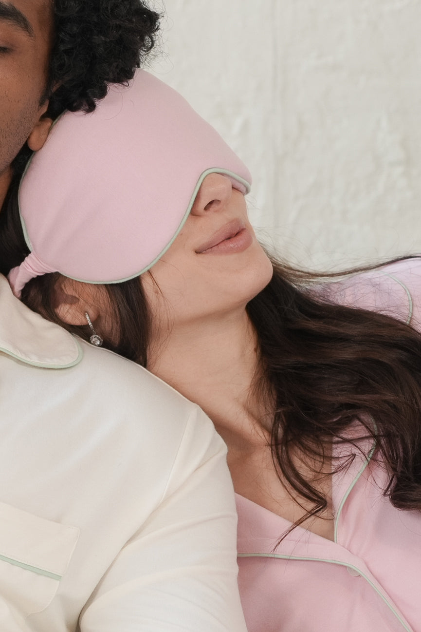 Bamboo Sleep Mask-PINK